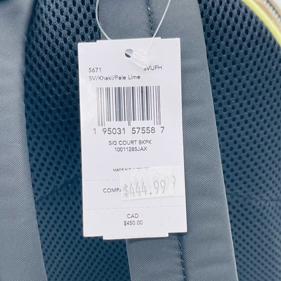 Coach Court Backpack in Signature Canvas - Picture 8 of 12